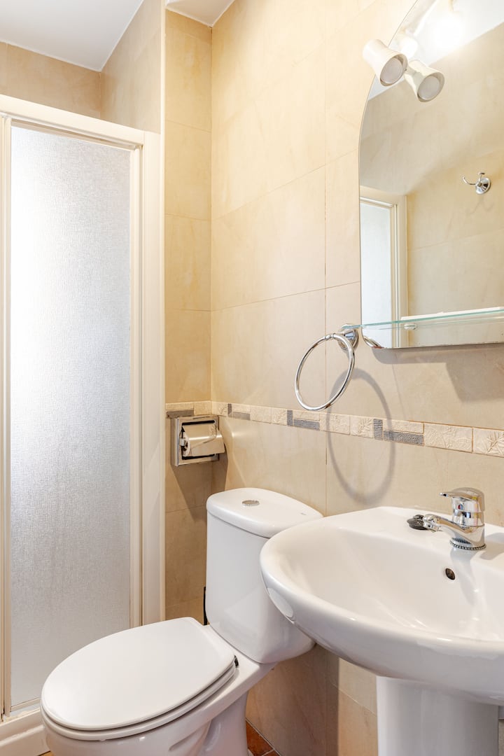Baño privado de la habitación A