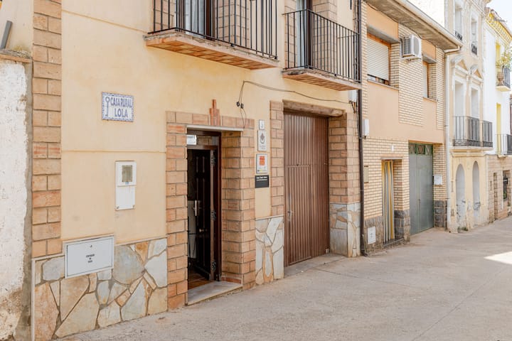 Entrada principal Casa Rural para empresas
