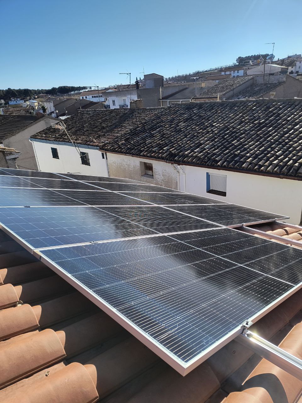 Placas solares instaladas